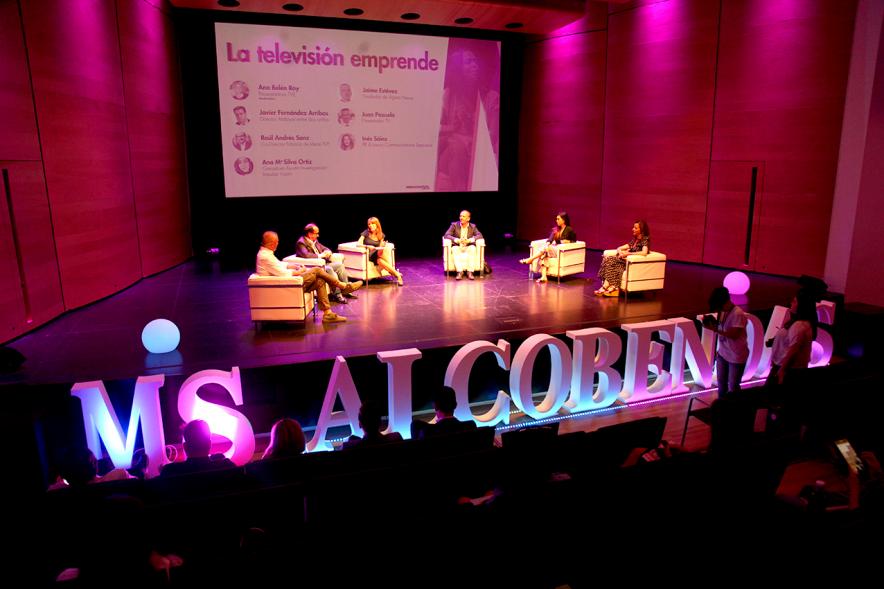 Escenario durante el evento