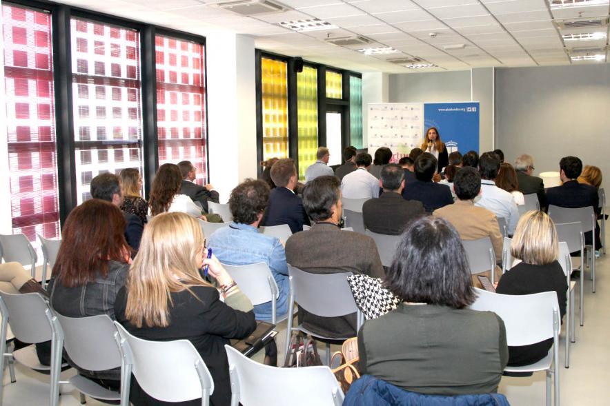 Asistentes al evento. Start Up Alcobendas Summit 