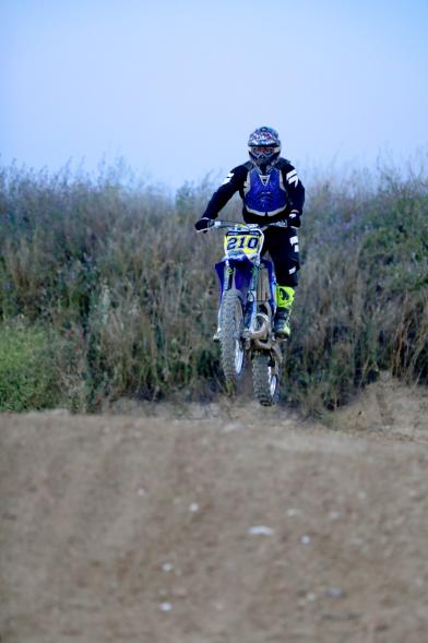 Open SMX Supermotocross -  Imagen de un momento del Supermotocross, salto de una moto.