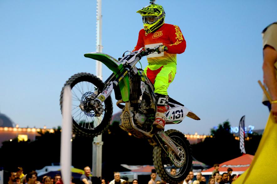 Open SMX Supermotocross - Imagen de un motorista.