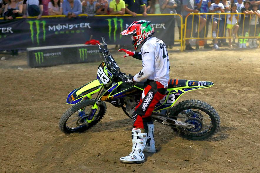 Open SMX Supermotocross - Imagen de un motorista.