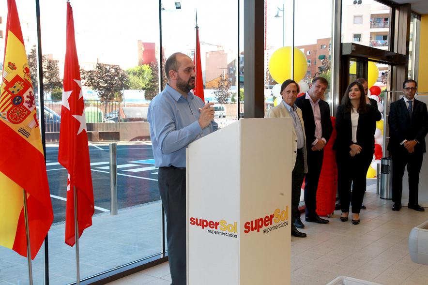 Inauguración Supermercado Supersol - Discurso del encargado.