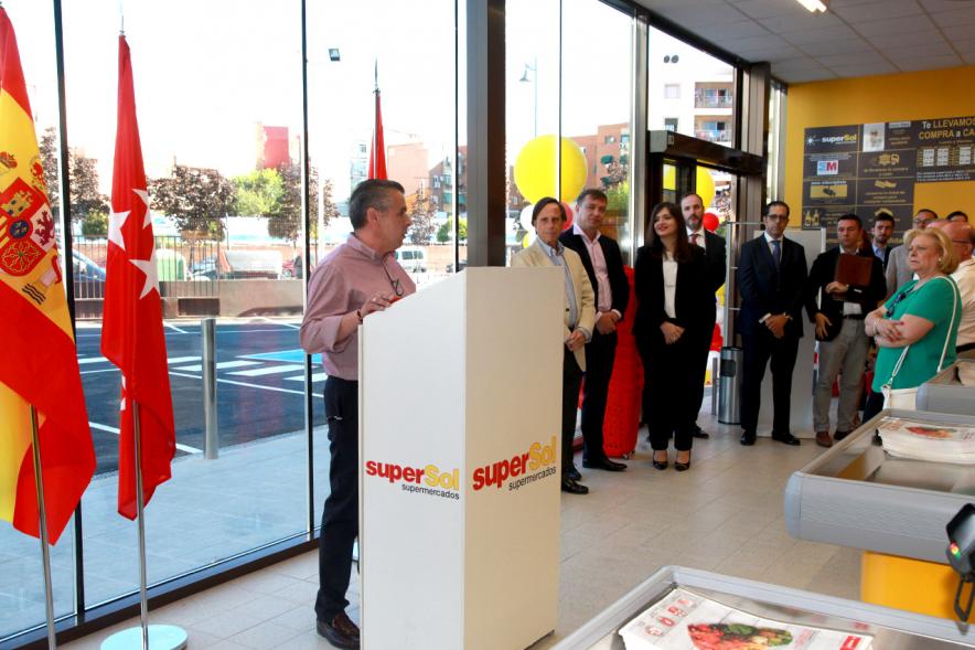 Inauguración Supermercado Supersol - Discurso del director.