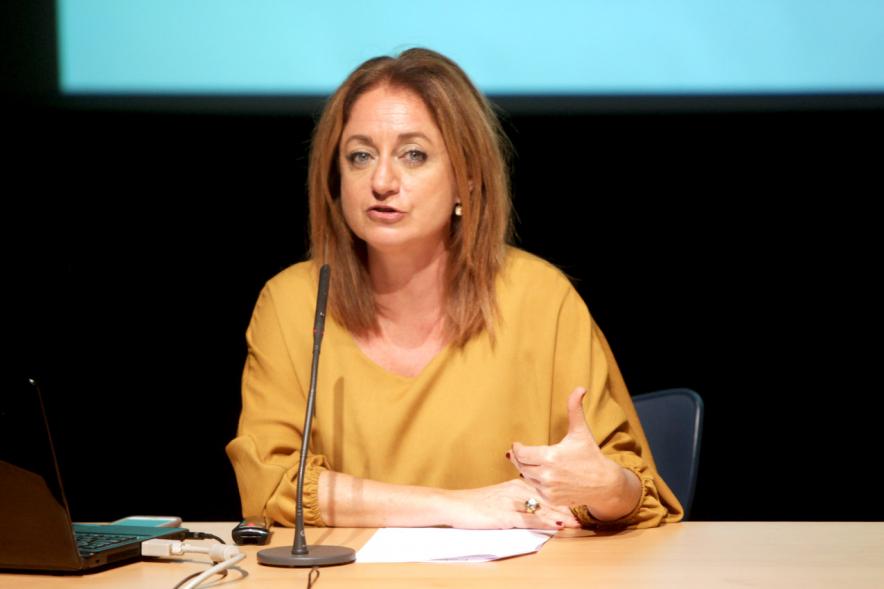 Charla de Roció Ramos Paul.