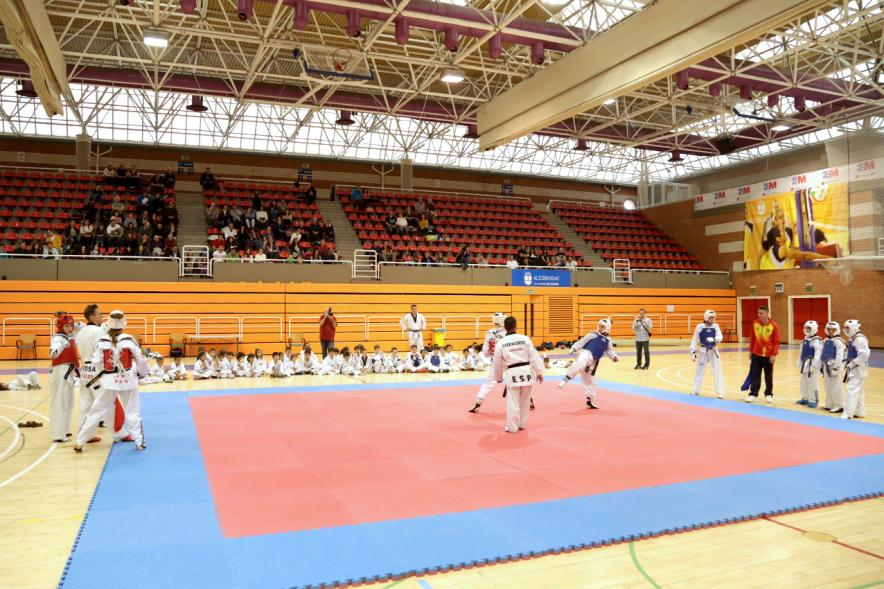Momento de un combate en el tatami
