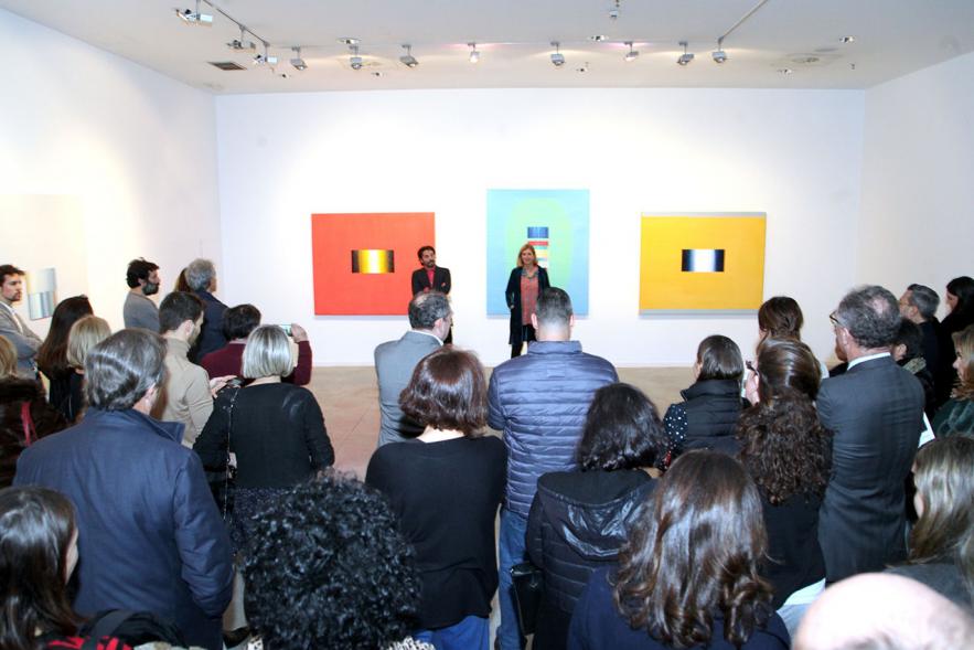 Asistentes a la Inauguración Exposición "Tapes" de Alejandro Botubol