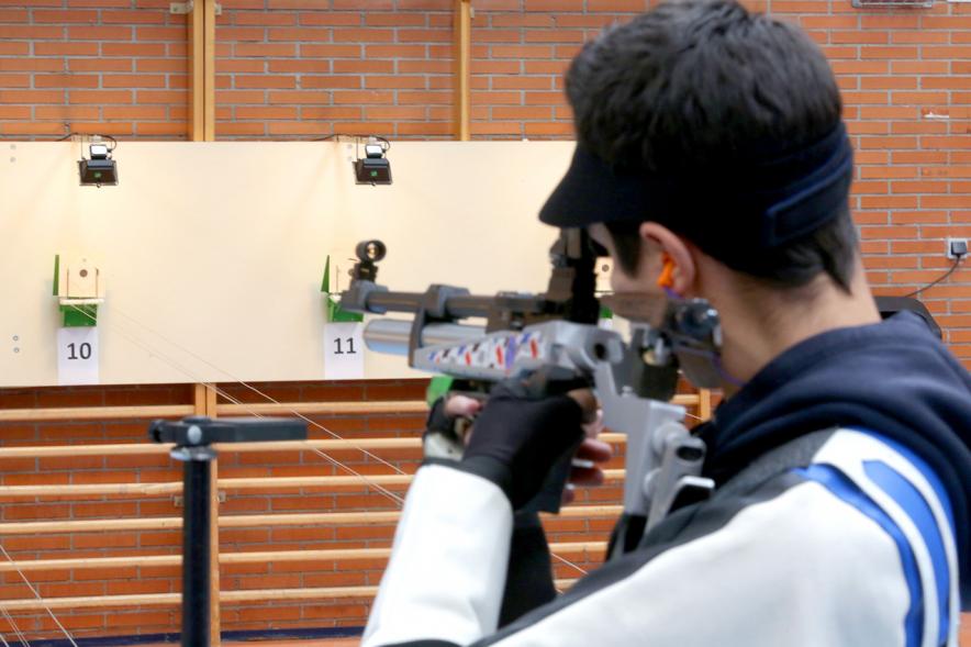Ier Torneo de Tiro Olímpico Ciudad de Alcobendas -Imagen de tirador.