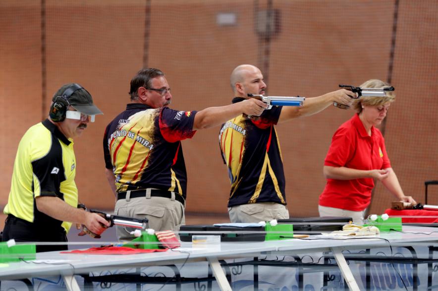 Ier Torneo de Tiro Olímpico Ciudad de Alcobendas -Imagen de tiradores.