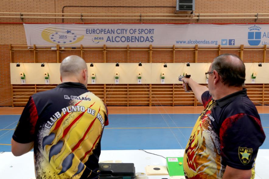 Ier Torneo de Tiro Olímpico Ciudad de Alcobendas -Imagen de tiradores.