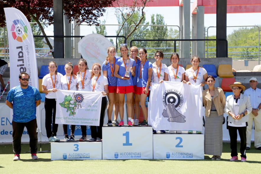 Podium femenino