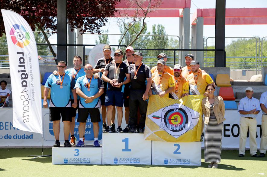 Podium del evento