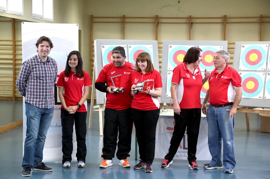 Torneo Día de la Mujer de Tiro con Arco en Sala - El personal técnico.