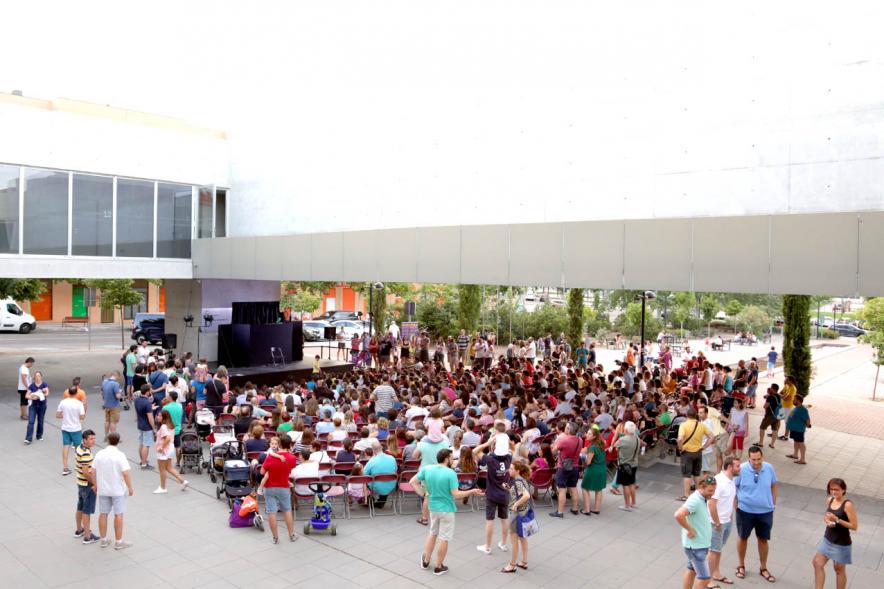 Vista cenital del evento