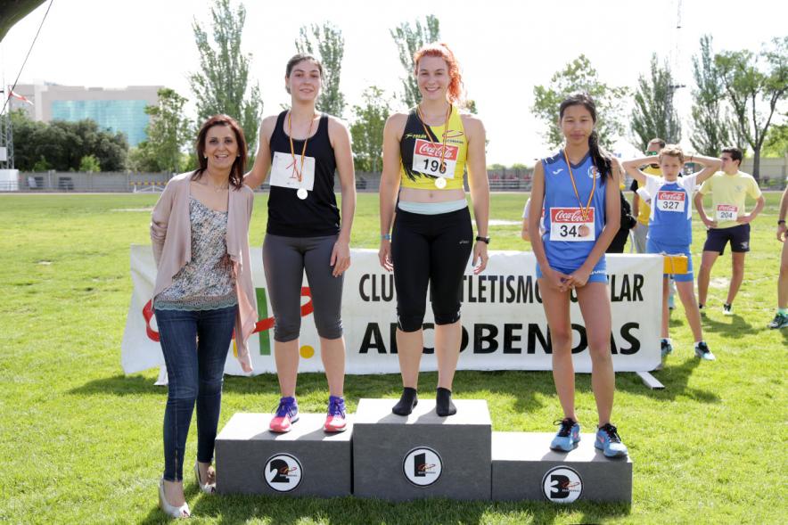 Torneo Intercentros 2016 - 29/05/2016 -  Pódium con las ganadoras femeninas.