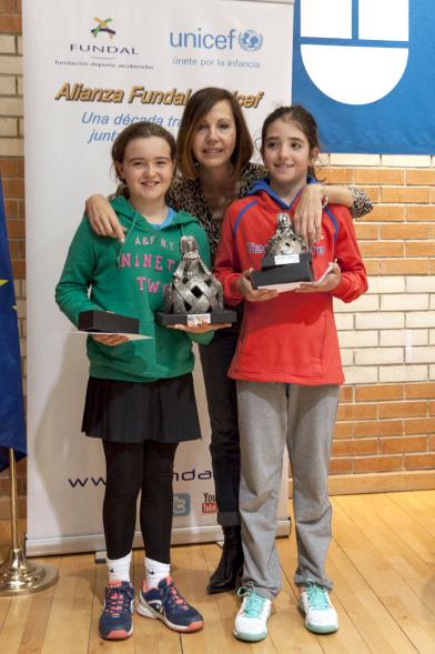 Torneo de Tenis La Menina 2017 - Una responsable con dos ganadoras.