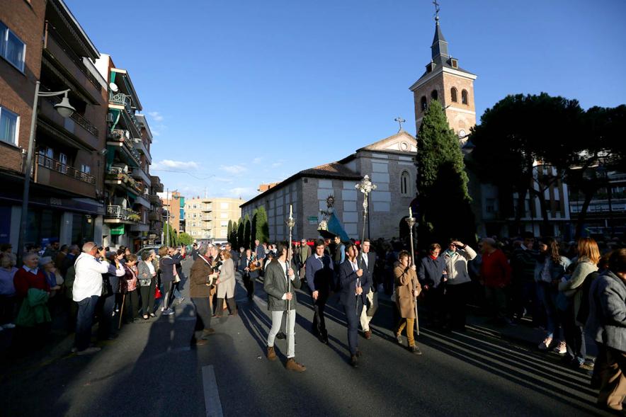 Asistentes en el traslado de la Virgen de la Paz a la Ermita -2019