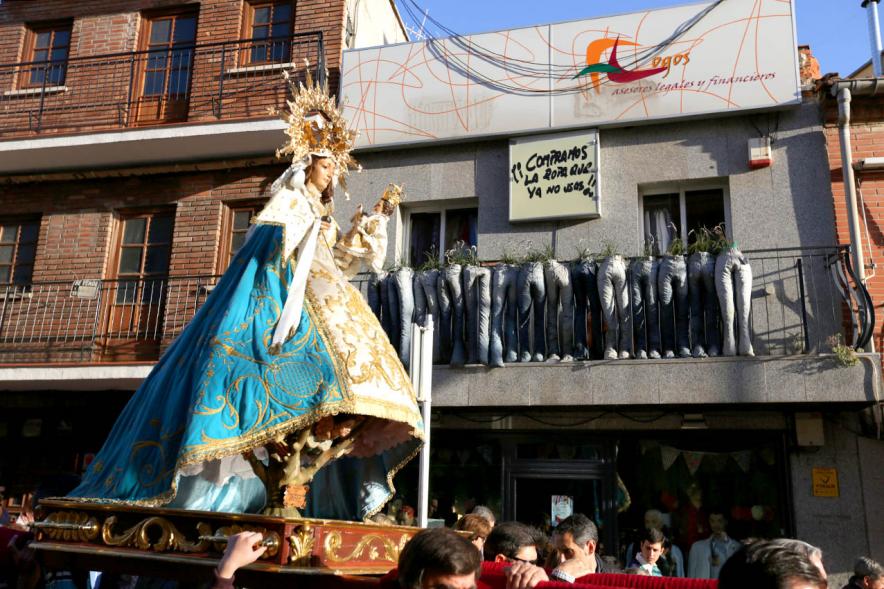 Traslado de la Virgen de la Paz a la Ermita - 2019