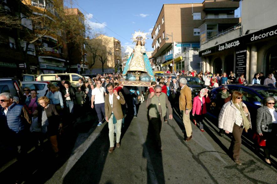 Traslado de la Virgen de la Paz a la Remita – 2019