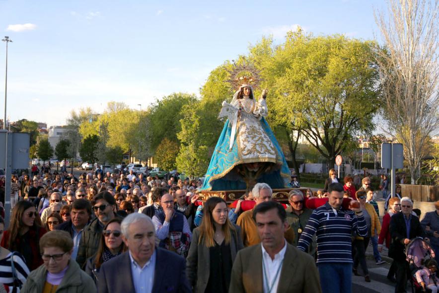 Traslado de la Virgen de la Paz a la Ermita - 2019