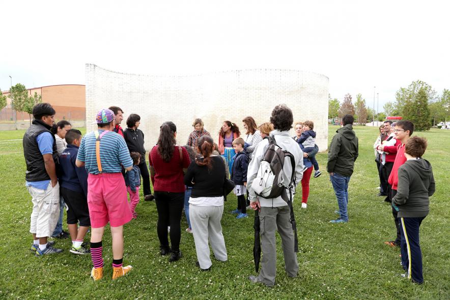 Tren del Arte - Imagen del público en general.