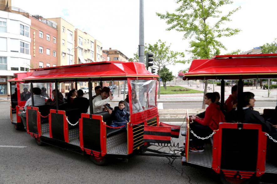 Tren del Arte - Imagen del público en el tren del arte.