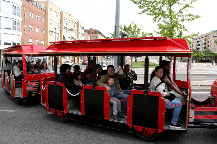 Tren del Arte - Imagen del público en el tren del arte.