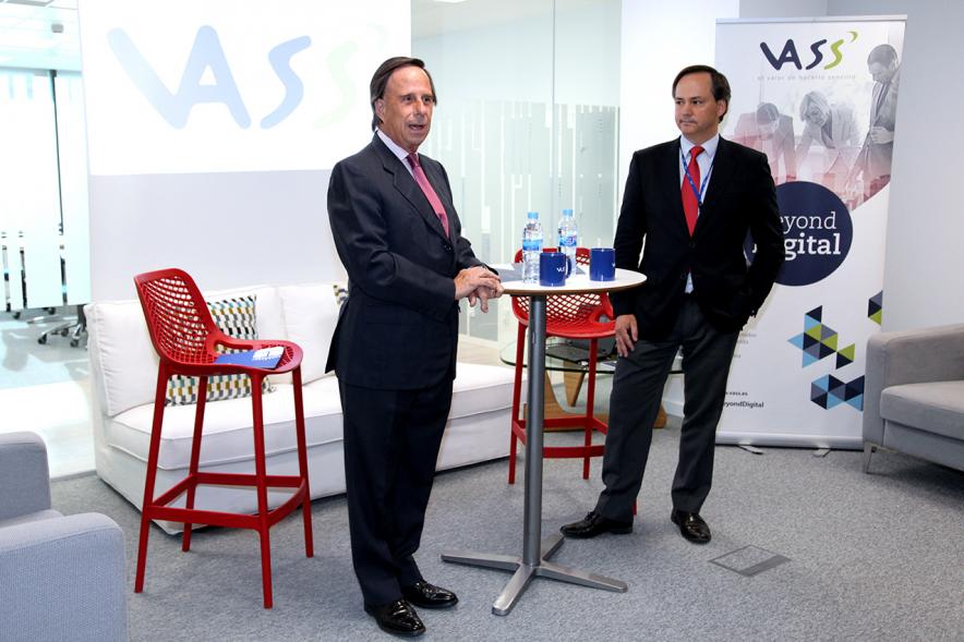 Inauguración Espacio Aceleración VASS - El alcalde hablando.