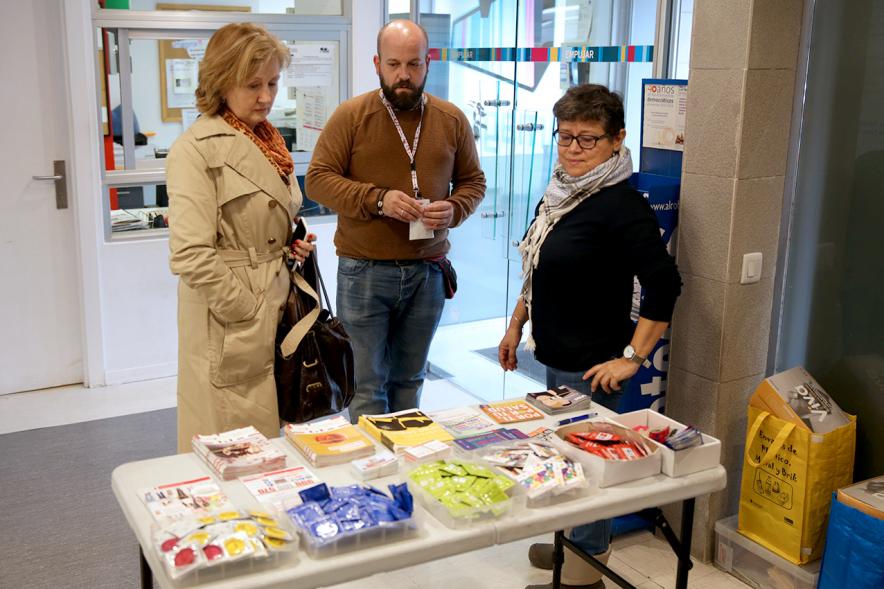 Concejala Ofelia Celebradas y responsable. Campaña VIH – 2019