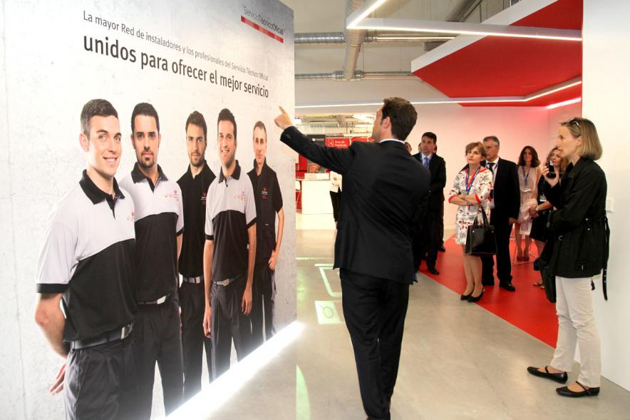 Inauguración Nueva Sede de Vaillant Group - Visita a la sede.