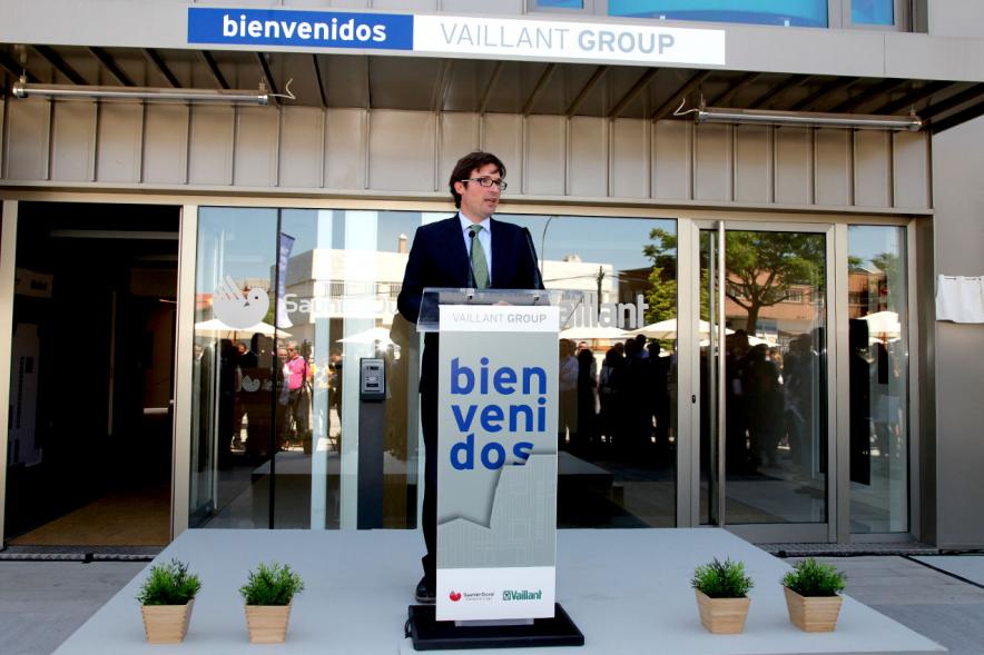 Inauguración Nueva Sede de Vaillant Group - Bienvenida a la empresa.