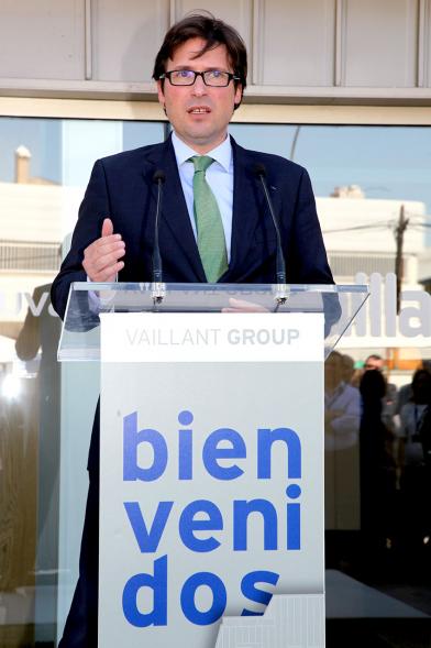 Inauguración Nueva Sede de Vaillant Group - Bienvenida a la empresa.