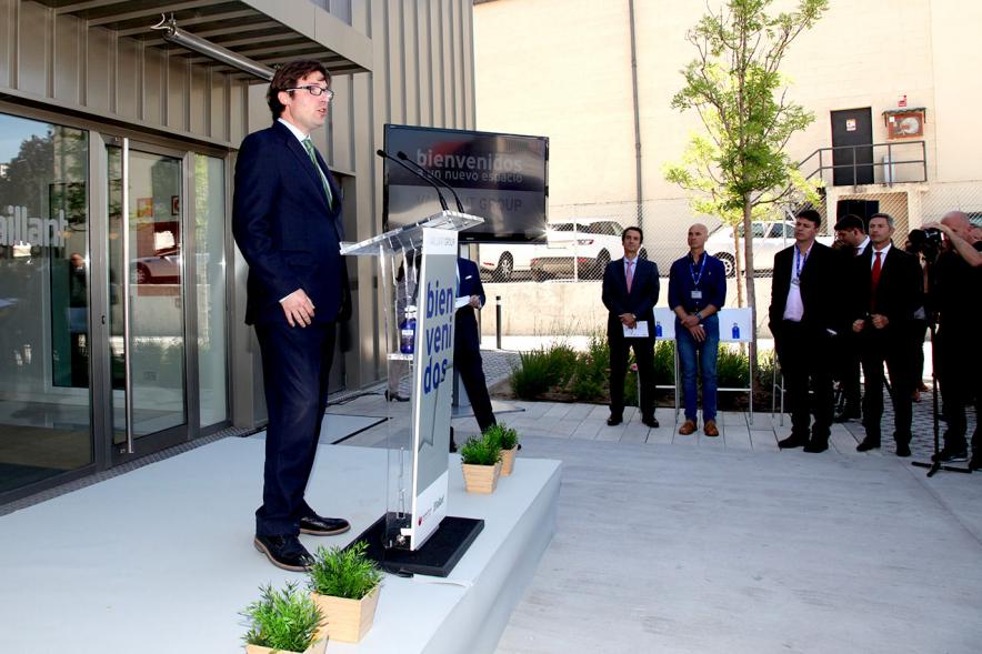 Inauguración Nueva Sede de Vaillant Group - Bienvenida a la empresa.