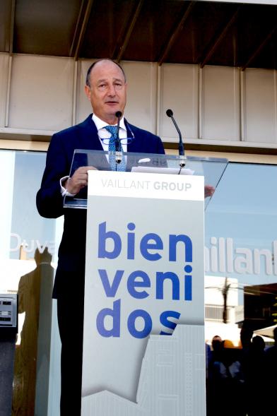 Inauguración Nueva Sede de Vaillant Group -  Discurso de bienvenida.