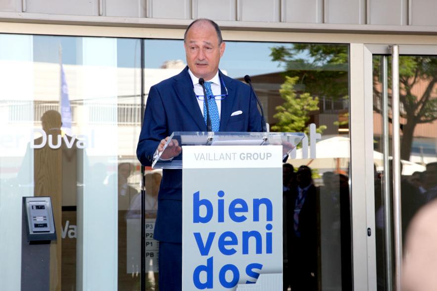 Inauguración Nueva Sede de Vaillant Group -  Discursos de bienvenida.