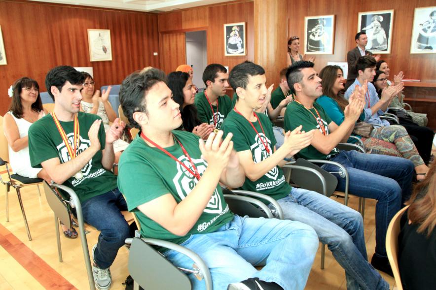 Recepción Club Valcude - Imagen de los miembros del club Valcude.