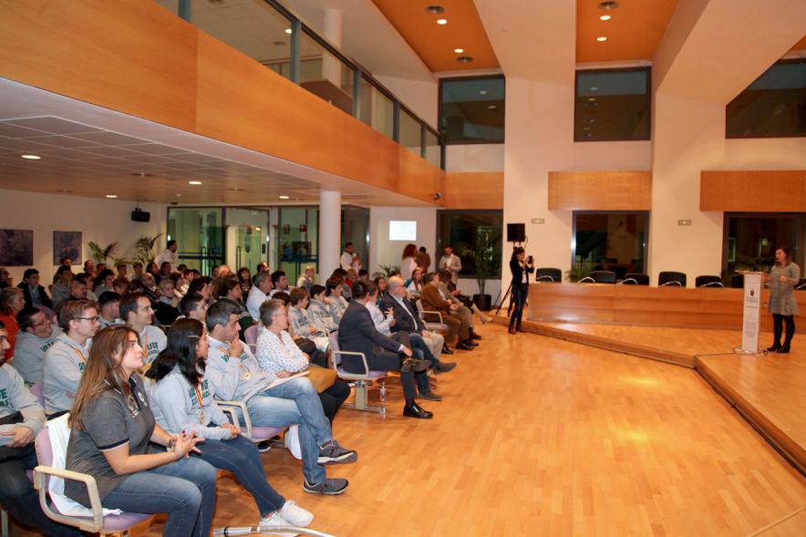 Recepción del Equipo de Baloncesto Valcude por el Campeonato de España. 2019