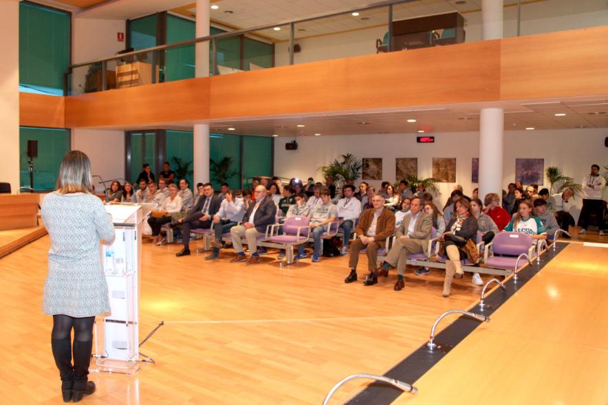 Recepción del Equipo de Baloncesto Valcude por el Campeonato de España. 2019