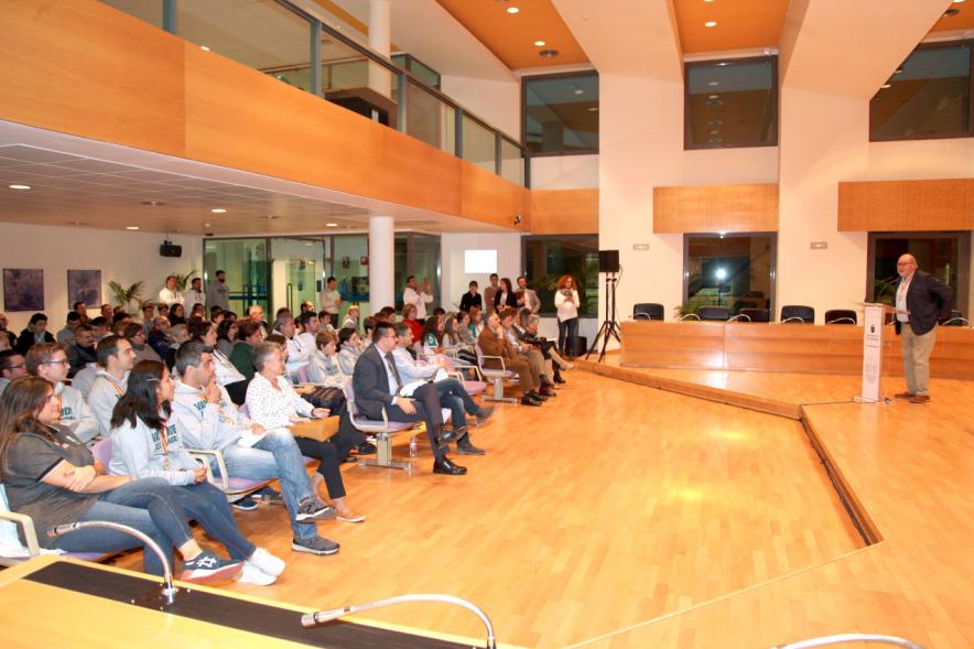 Recepción del Equipo de Baloncesto Valcude por el Campeonato de España. 2019