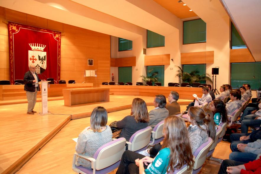 Recepción del Equipo de Baloncesto Valcude por el Campeonato de España. 2019