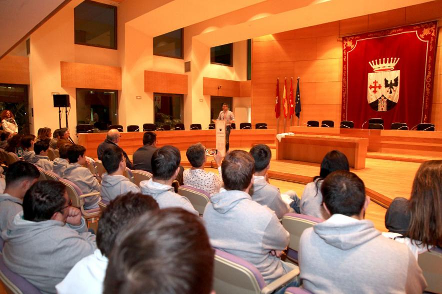 Recepción del Equipo de Baloncesto Valcude por el Campeonato de España. 2019