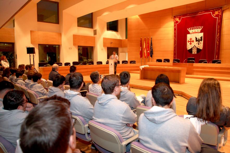 Recepción del Equipo de Baloncesto Valcude por el Campeonato de España. 2019