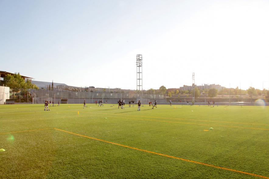 Visita a Campos de Fútbol de CD Valdelasfuentes - Imagen vista panorámica de los campos de fútbol.