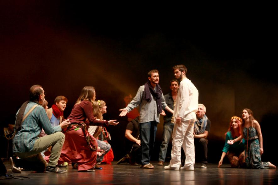Entrega Premio a los Valores Humanos y Actuación Jesucristo Superstar - La actuación. 