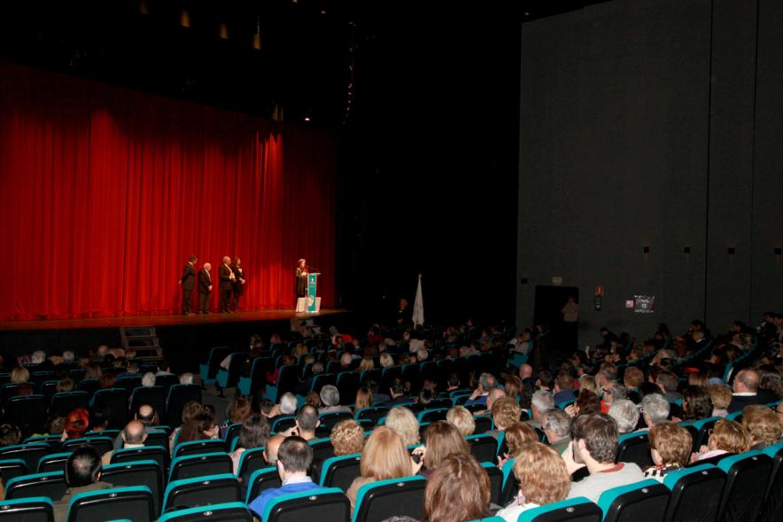 Entrega Premio a los Valores Humanos y Actuación Jesucristo Superstar - Panorámica del teatro.