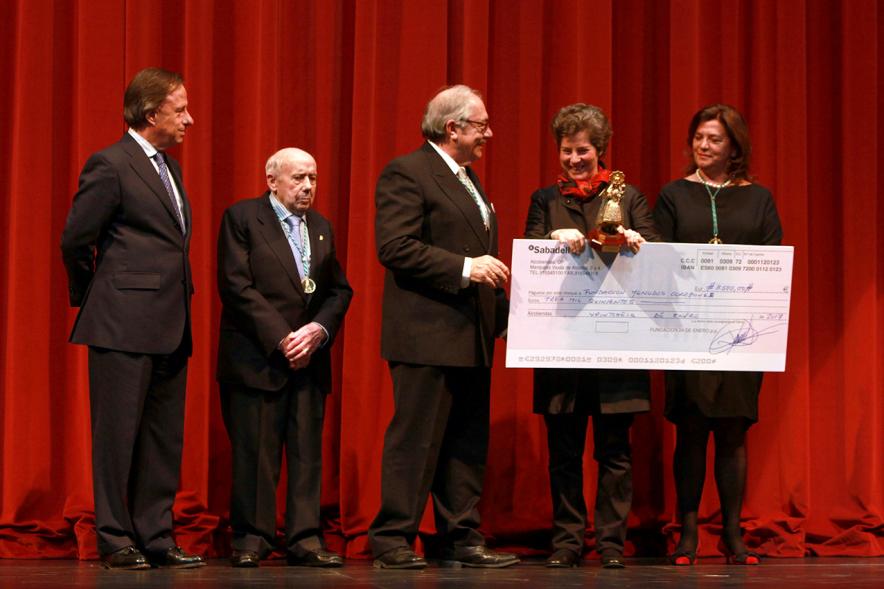 Entrega Premio a los Valores Humanos y Actuación Jesucristo Superstar - Entrega del premio. 