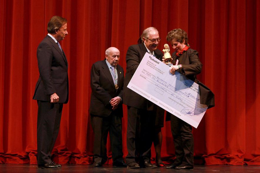 Entrega Premio a los Valores Humanos y Actuación Jesucristo Superstar - Entrega del premio. 