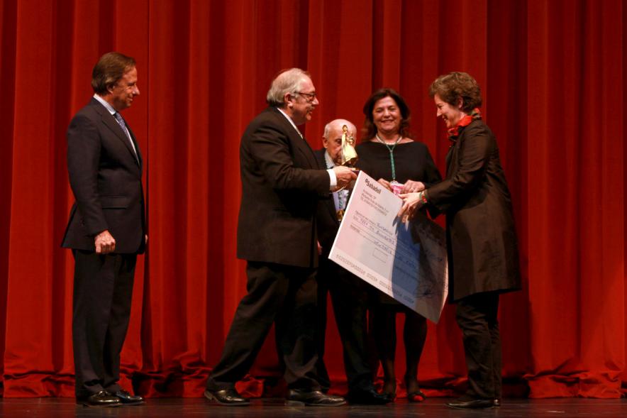 Entrega Premio a los Valores Humanos y Actuación Jesucristo Superstar -  Entrega del premio.