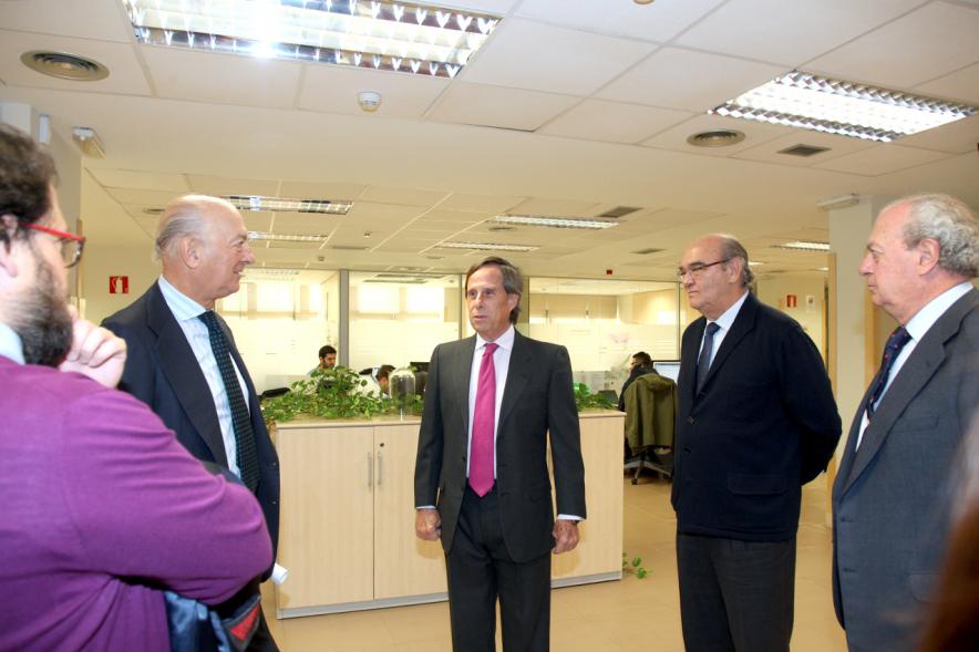 Visita Institucional a la Empresa Varma - Imagen de un momento de la visita institucional.
