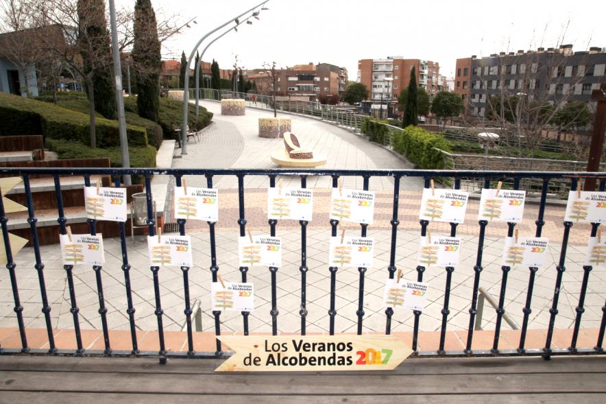 Presentación de los Veranos de Alcobendas 2017 - Carteles explicativos.