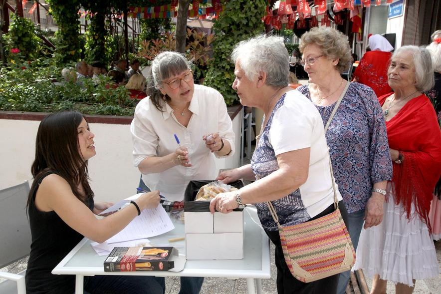 Momento de la organización del evento